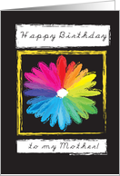 Birthday Mother - Flowers card