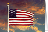 Veterans Day Thank you For Military Service card