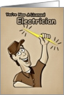 Congratulations on becoming a licensed electrician card