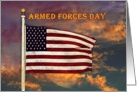 Armed Forces Day Thank you For Military Service card