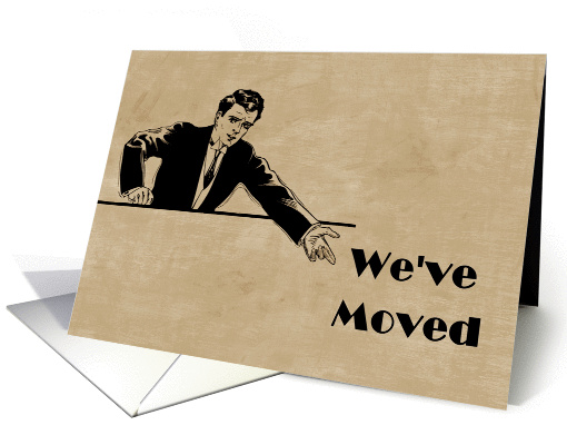 Business Weve Moved Announcement card (1056477)