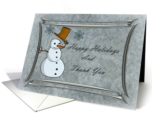 Thank You for Your Business Holiday card (1059691)