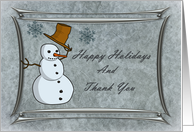 Thank You for Your Business Holiday Card