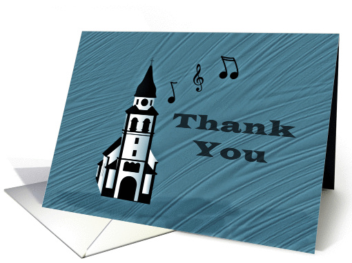 Thank You for Church Musician card (1060533)