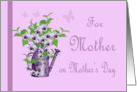 Lavender Mother’s Day - Watering Can , Flowers card