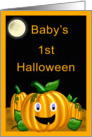 Baby’s 1st Halloween - Funny Jack-O-Lantern card