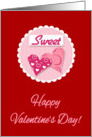 Sweet Valentine’s Day - Hearts card