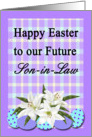 Easter for Future Son-in-Law - Hearts card