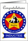 Wrestling Hall of Fame Induction - Wrestlers & Stars card