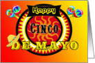 Cinco de Mayo | Maracas, Sombrero, Sun, card