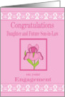 Engagement Congratulations Daughter & Future Son-in-Law card