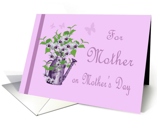 Lavender Mother's Day - Watering Can , Flowers card (1057169)