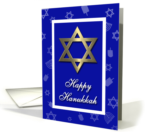 Happy Hanakkah - Star of David card (1123972)