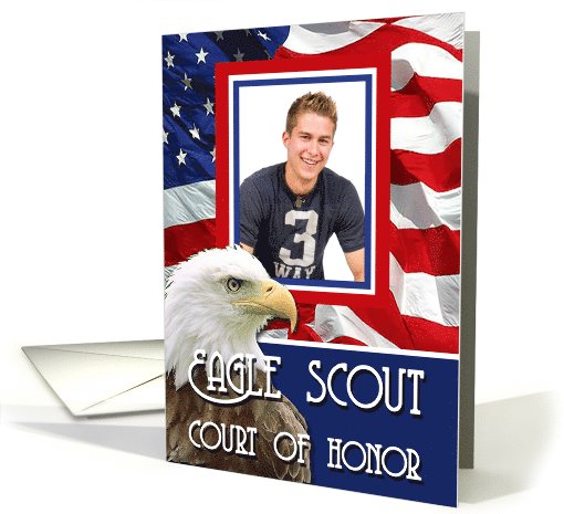 Custom Eagle Scout Court of Honor Invitation - Photo card (1124354)