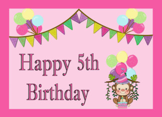 Happy 5th Birthday -...
