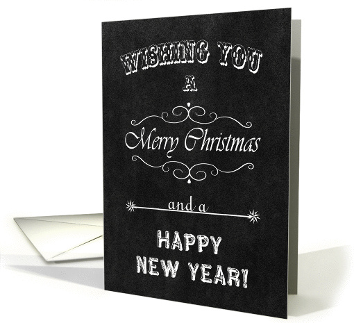 Chalkboard Christmas card (1134952)
