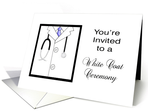 White Coat Ceremony Invitation card (1142006)