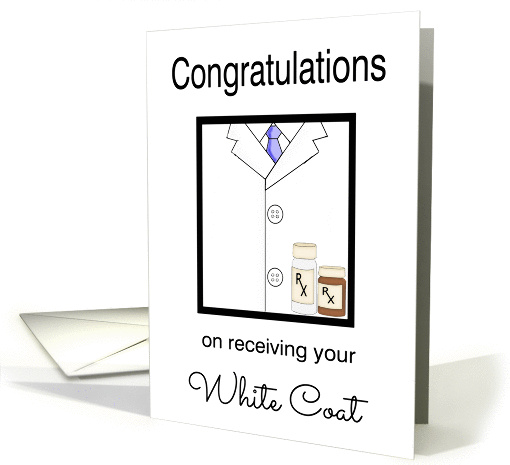 Pharmaceutical White Coat Congratulations - White Coat,... (1142106)