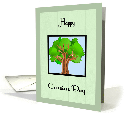 Happy Cousins Day - Tree card (1143742)