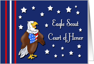 Eagle Scout Court of Honor Invitation card