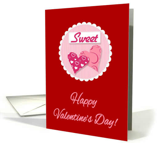 Sweet Valentine's Day - Hearts card (1201072)