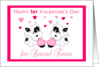 Twins 1st Valentine...