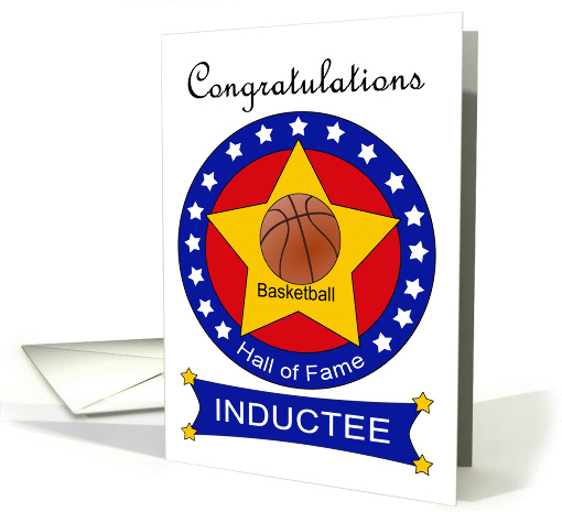 Basketball Hall of Fame Induction - Basketball & Stars card (1220432)