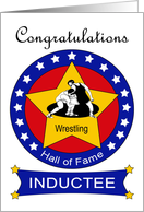 Wrestling Hall of Fame Induction - Wrestlers & Stars card