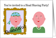 Cancer Head Shaving...