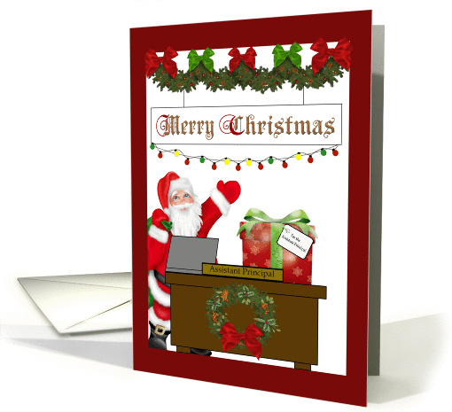 Christmas for the Assistant Principal -Santa, Present,... (1347828)