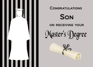 Congratulations Son...