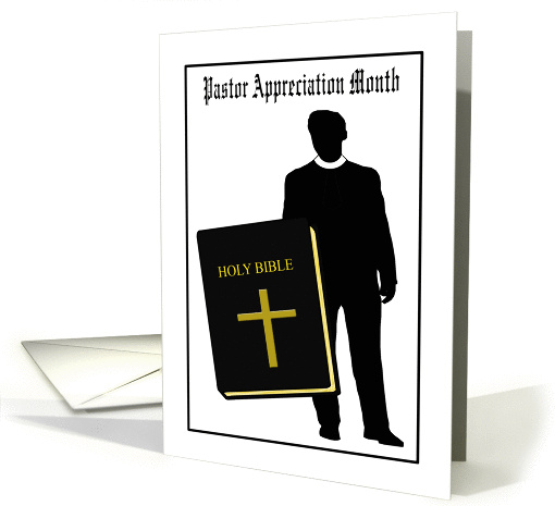 Pastor Appreciation Month card (1398642)