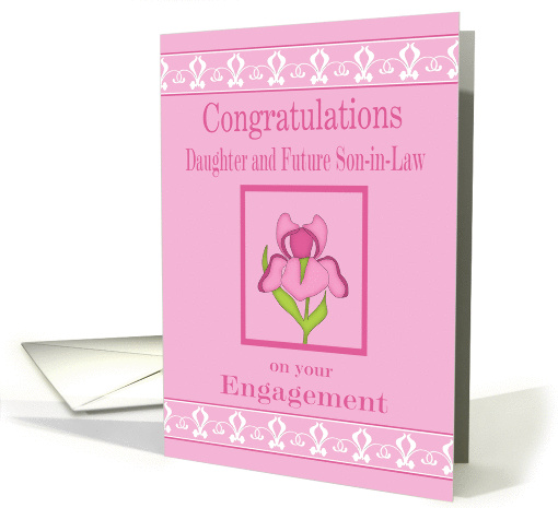 Engagement Congratulations Daughter & Future Son-in-Law card (1400370)