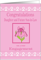 Engagement Congratulations Daughter & Future Son-in-Law card