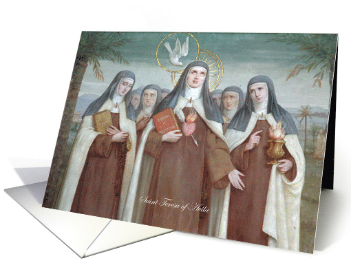 Saint Teresa of Avila - Blank Inside card (1403738)