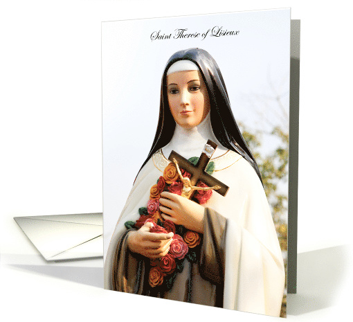 Saint Therese of Lisieux - Blank Inside card (1403898)