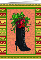 Boot with gifts with...