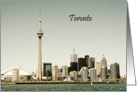 Toronto, Canada skyline card