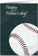 baseball ball - father’s day card