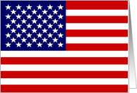 Patriotic USA flag...