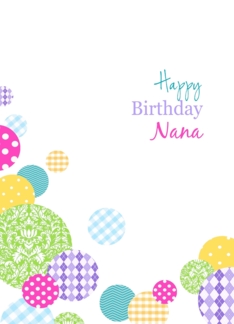Happy Birthday Nana ...