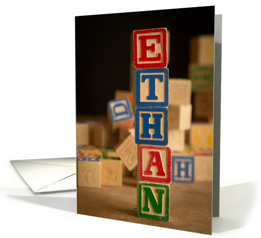 Happy Birthday Ethan card (1070583)