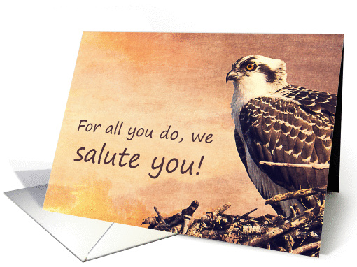 Armed Forces Day - We Salute You card (1080344)