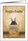 Bunny In An Easter Bag card