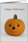 Halloween Pumpkin Face card