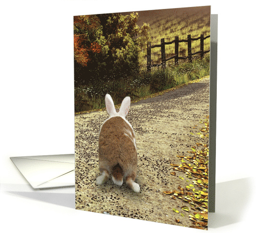 Easter Bunny Trail card (1166184)