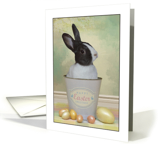 Happy Easter Bunny In a Bucket card (1186984)