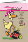Nudge Sis with Blast of Encouragement card