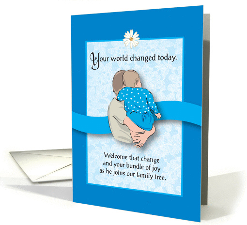 Adopting a bundle of joy, a boy card (1126558)