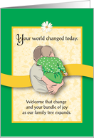 Adopting a bundle of joy card